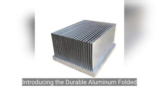 Professioneller Aluminium-Reißverschluss-Klapprippen-Kühlkörper, Dampfkammer-VC-Kühlkörper für 5 g