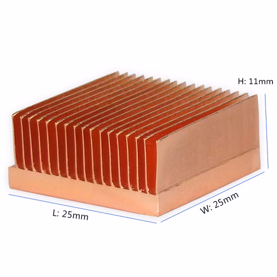 Intel AMD LGA1700 Copper Skiving Fin 1U Server-CPU-Kühlkörper