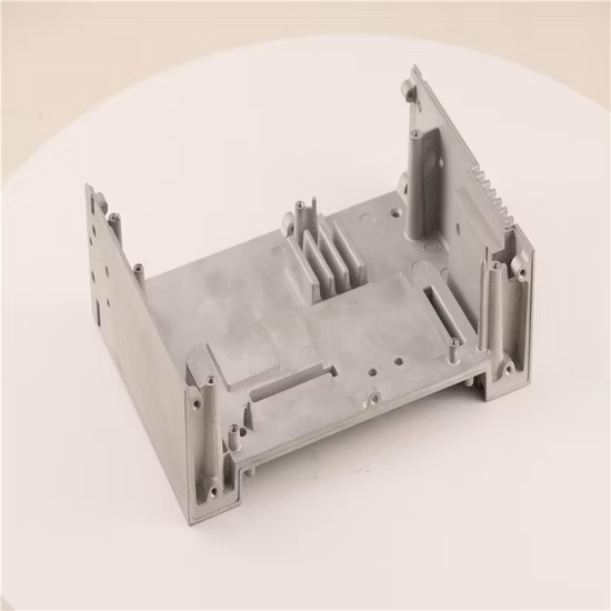 Kundenspezifischer hochpräziser Aluminium-Kühlkörper aus Druckgussgehäuse für die Elektronik