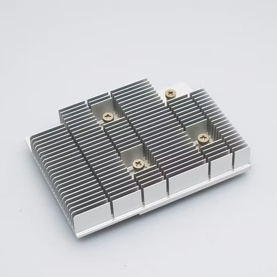 CNC-Bohrbearbeitung, extrudierte Aluminium-Kühlkörper, elektronische Produkte, thermische Lösung, Kühler, Aluminium-Kühlkörper mit Eloxierungsbeschichtung